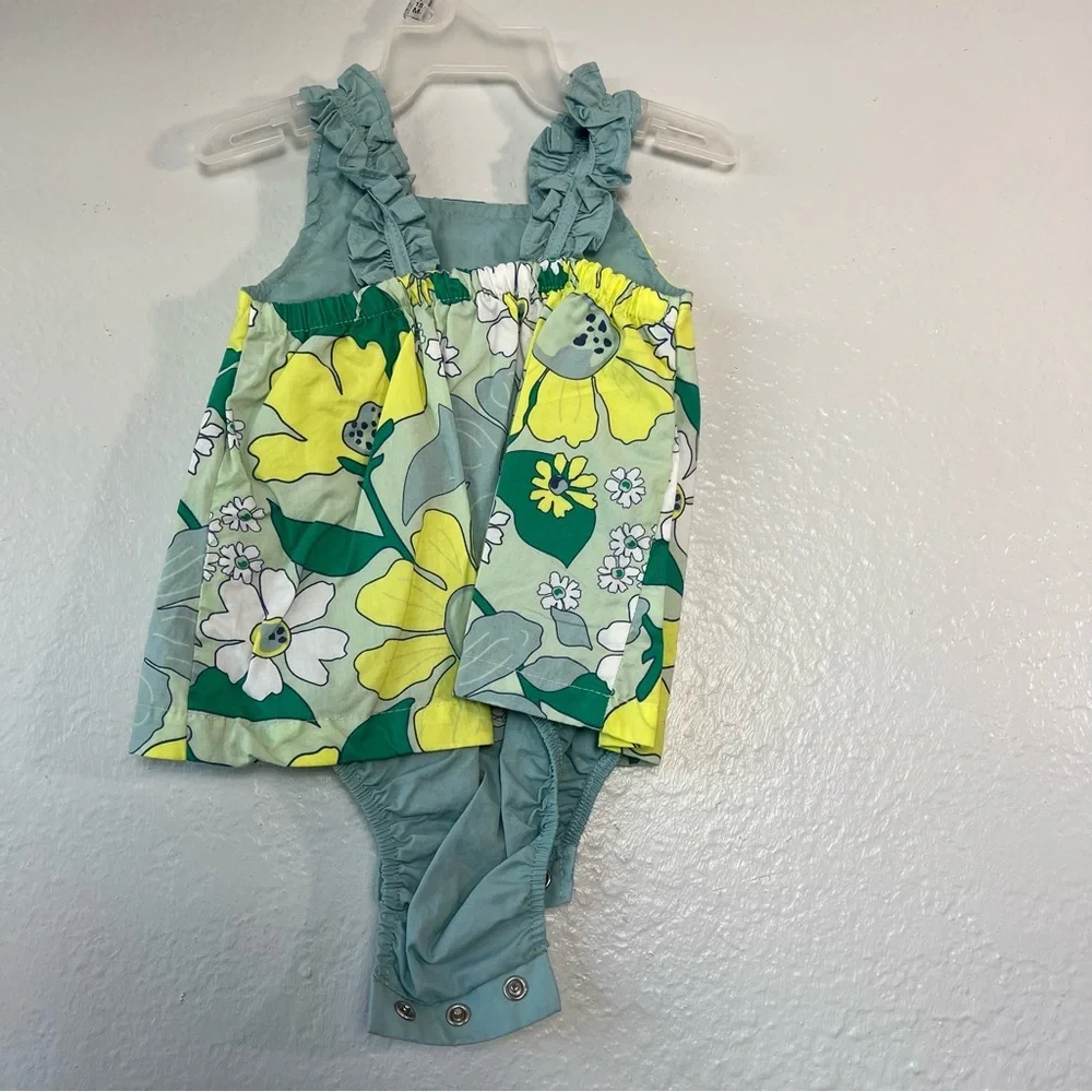 Carter's Just One You® Baby Girls'‎ Floral Romper Blue/Green
